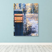 宛先「成功」 キャンバスプリント (インサイチュ (ウッドフロア))