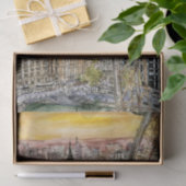 宛先 |水の色ビッグベン&ロンドンアイ 薄葉紙 (ギフト)