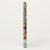 宛先 |水彩ビーチと建物 Case-Mate iPhoneケース (裏面/左)