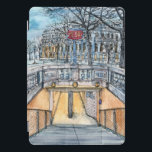 宛先 |水彩ヴィンテージ地下鉄入口 iPad PROカバー<br><div class="desc">World Art Groupが持ち込み、Melissa Wangが巧みに作り上げた美しい水彩画とインクデザインをZazzleの幅広い製品に素晴らしご紹介。トンネルの明るさと、その上の世界の闇との間に、驚くべきコントラストがある。葉のない木々と雲に覆われた月を持つ冬のイメージは、瞬間の静寂を捉えている。地下鉄忙しトンネルの入り口は、その生活の通常の活気を欠き、年の最も寒い最後のシーズンを非常に包む。この素晴らしい画像を含むポストカード、電話ケース、ポスター、パネル壁アートなどのための店をチェック。</div>