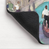 宛先 |水彩ヴェネツィアゴンドラライド マウスパッド (コーナー)