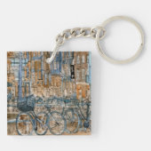 宛先 | Water color New York City View キーホルダー (裏面)