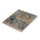 宛先 | Water color New York City View タイル (側面)