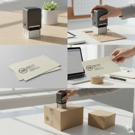 宛名スタンプ | 企業ロゴセルフインキング セルフインキングスタンプ