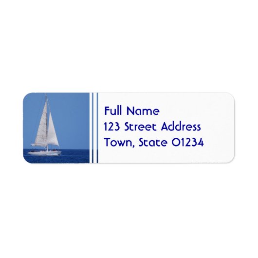 宛名ラベルテンプレート1 カスタマイズ - ラベル (正面)