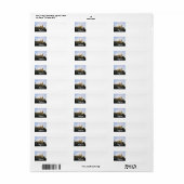 宛名ラベル – カスタマイズ ラベル (フルシート)