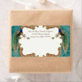 宛名ラベル – Golden Peacock & Writhic ラベル (インサイチュ)