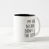 宝おもしろいくじが当たらなかったから ツートーンマグカップ (正面右)