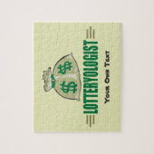 宝くじに当たる宝おもしろいくじプレーヤー ジグソーパズル (縦)