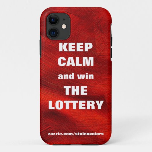 宝くじに当選 Red Copper Case-Mate iPhoneケース (裏面)