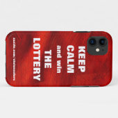宝くじに当選 Red Copper Case-Mate iPhoneケース (裏面(横))