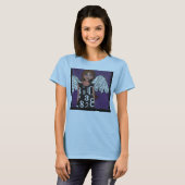 宝くじの天使-幸運な数Tシャツ Tシャツ (正面フル)