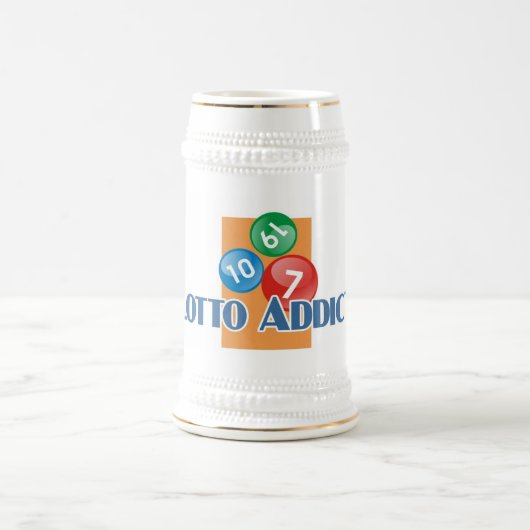 宝くじの常習者のジョッキ ビールジョッキ (中央)