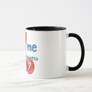 宝くじの常習者の信号器のマグ マグカップ