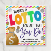 宝くじギフトラベル フェイバータグ (正面)