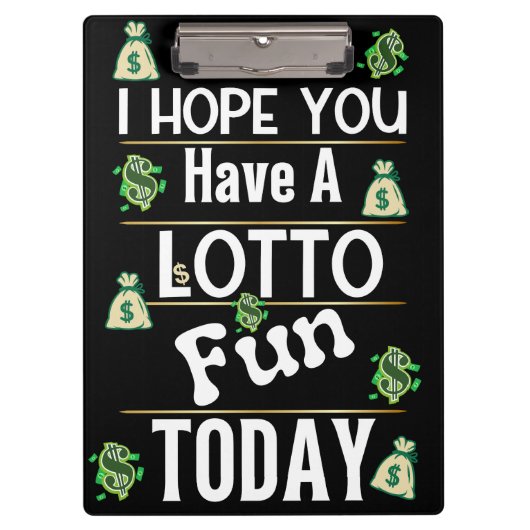 宝くじスクラッチくじLOTTO Fun クリップボード (正面)