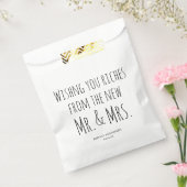 宝くじチケット結婚 フェイバーバッグ (封をした状態)