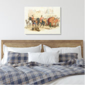 宝くじホイール1805年(a) キャンバスプリント (インサイチュ (寝室))