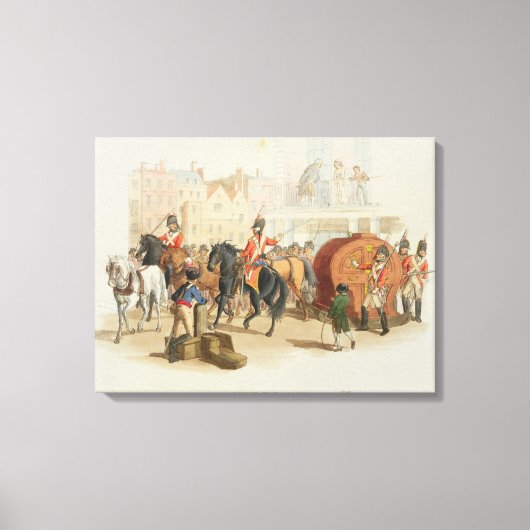 宝くじホイール1805年(a) キャンバスプリント (正面)