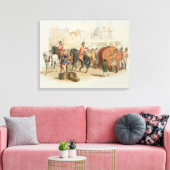 宝くじホイール1805年(a) キャンバスプリント (インサイチュ (リビング))