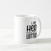 宝くじ夢 コーヒーマグカップ (正面右)