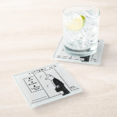 宝くじ本社漫画のエレベーターまたはリフト ガラスコースター (アングル)