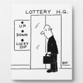 宝くじ本社漫画のエレベーターまたはリフト フォトプラーク (正面)