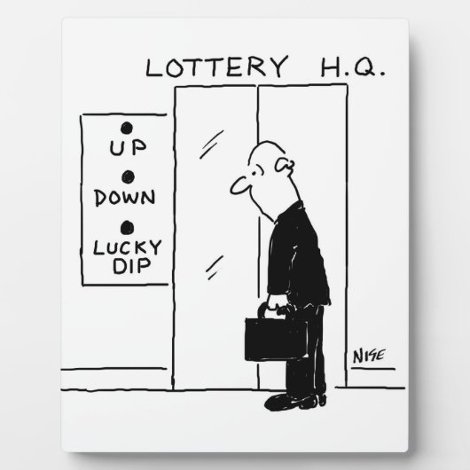 宝くじ本社漫画のエレベーターまたはリフト フォトプラーク (正面)