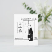 宝くじ本社漫画のエレベーターまたはリフト ポストカード (スタンド正面)