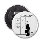 宝くじ本社漫画のエレベーターまたはリフト 栓抜き (正面)