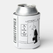 宝くじ本社漫画のエレベーターまたはリフト 缶クーラー (缶正面)