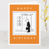 宝くじH.Q.折り畳みグリーティングカードのリフトボタン カード (黄色い花)