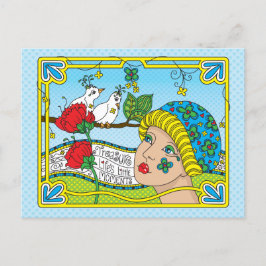 宝の命の小さな瞬間のはがき ポストカード