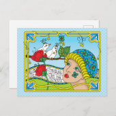 宝の命の小さな瞬間のはがき ポストカード (正面/裏面)