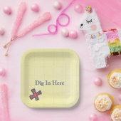 宝の地図パイレーツパーティーXがスポット掘り込み ペーパープレート (パーティー)