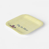 宝の地図パイレーツパーティーXがスポット掘り込み ペーパープレート (傾斜あり)