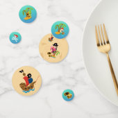 宝の地図ピンクガール海賊誕生日パーティー コンフェッティ (グループ)