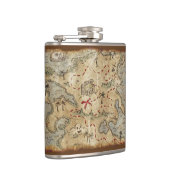 宝の地図 フラスク (右)