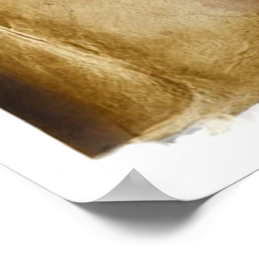 宝の地図 ポスター (角)