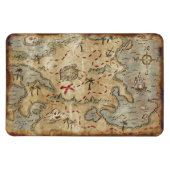 宝の地図 マグネット (横)