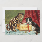 宝の子猫byルイ・ワイン サンキューカード (正面)