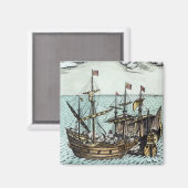 宝スペインの船 マグネット (正面/裏面)