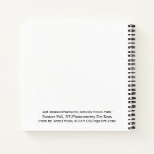 宝各ミラクル – バード ノートブック (裏面)