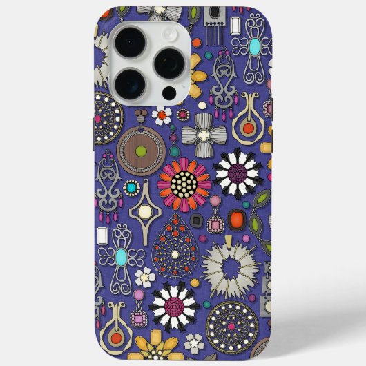 宝宝宝宝宝宝宝宝宝宝宝宝宝珠青紫 Case-Mate iPhoneケース (裏面)