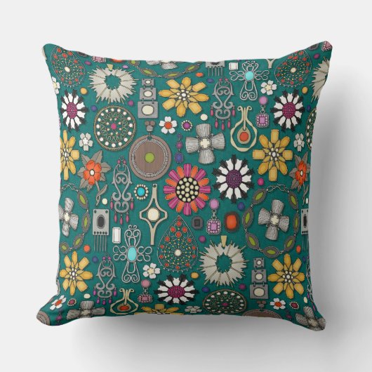 宝宝宝宝宝宝宝宝宝類viridian green クッション (正面)