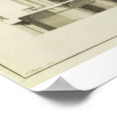 宝富館:広間・サロンの断面 ポスター (角)