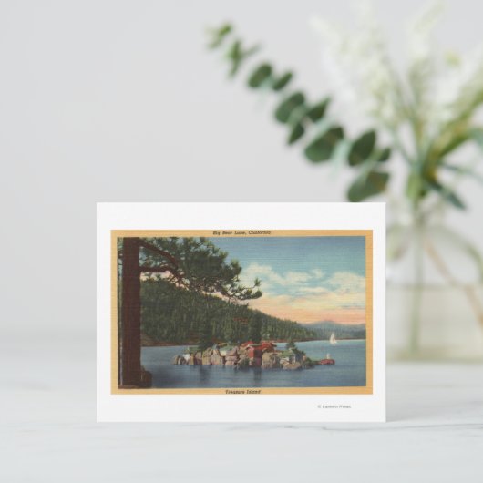 宝島の景色 ポストカード (スタンド正面)