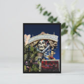 宝島の標識 ポストカード (スタンド正面)