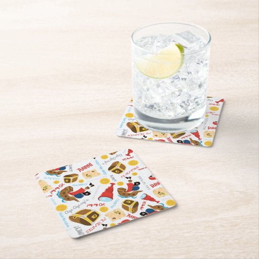 宝島 スクエアペーパーコースター (インサイチュ)