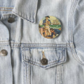 宝島、ヴィンテージ童話海賊 缶バッジ (インサイチュ)